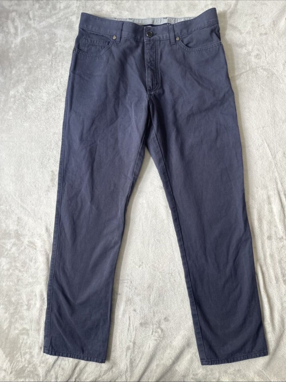 Ermenegildo Zegna cashmere blend pants men’s size 34x30 blue luxury casual